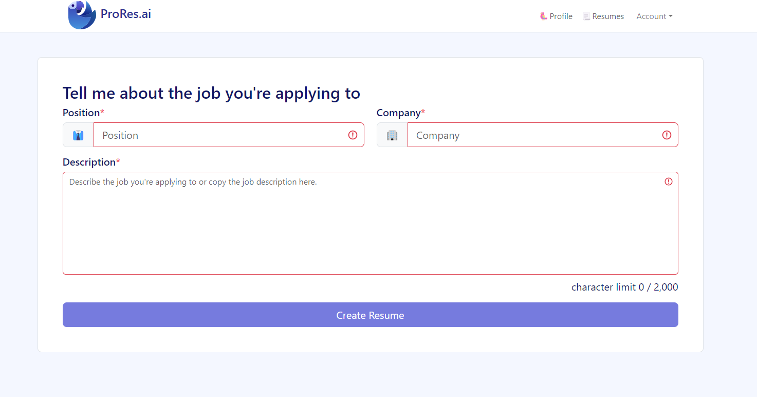 Preview image for AI resume creation workflow